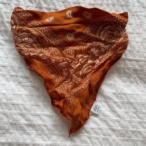 Chan Luu orange bandana